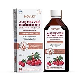 Novlex Alıç Meyve Ekstresi ve Piperin 250ml